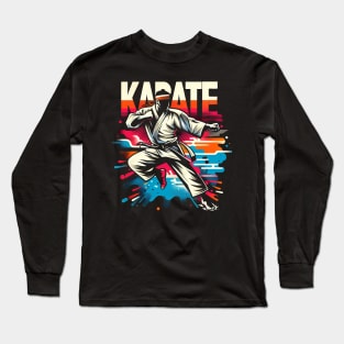 Karate Fighter Long Sleeve T-Shirt